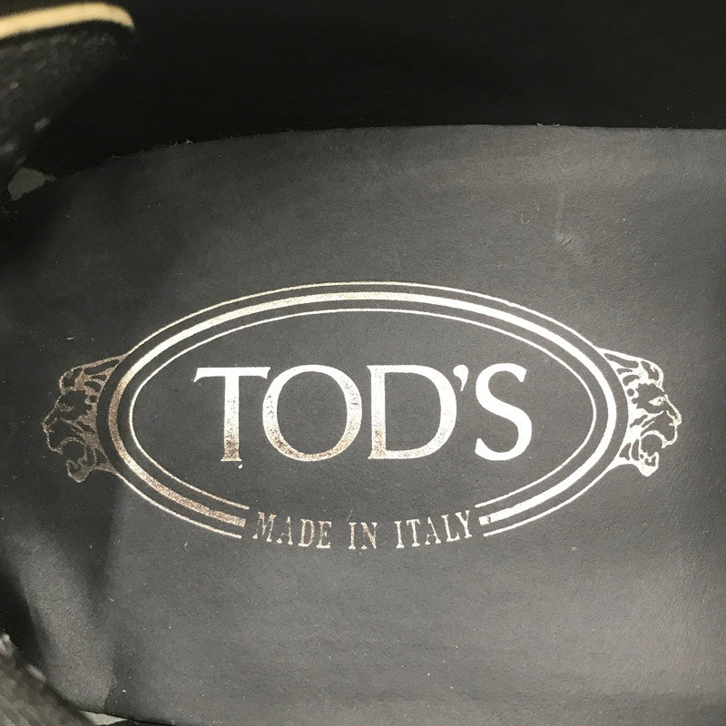 【中古品】【メンズ】 TOD'S トッズ LEATHER LOAFER レザー ローファー 靴 164-261018-na-16-tagh サイズ：10 カラー：BLACK 万代Net店