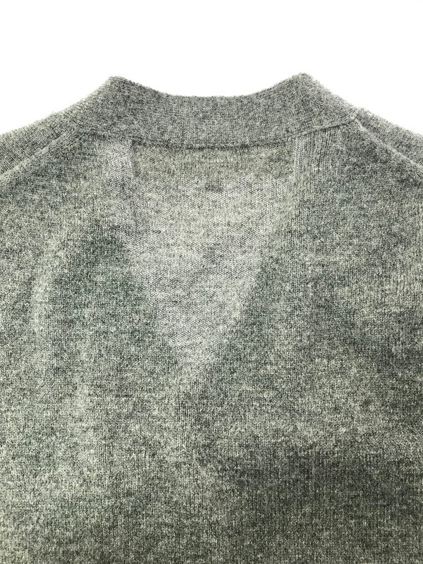 【中古品】【メンズ】 PLAY COMME des GARCONS プレイコムデギャルソン V-NECK CARDIGAN AX-N803 Vネック カーディガン 140-261019-na-13-tagh サイズ：M カラー：グレー 万代Net店