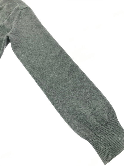 【中古品】【メンズ】 PLAY COMME des GARCONS プレイコムデギャルソン V-NECK CARDIGAN AX-N803 Vネック カーディガン 140-261019-na-13-tagh サイズ：M カラー：グレー 万代Net店