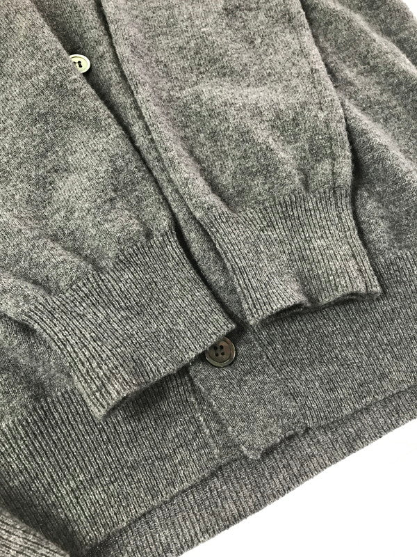 【中古品】【メンズ】 PLAY COMME des GARCONS プレイコムデギャルソン V-NECK CARDIGAN AX-N803 Vネック カーディガン 140-261019-na-13-tagh サイズ：M カラー：グレー 万代Net店
