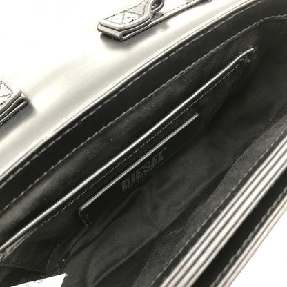 【中古品】【レディース】 DIESEL ディーゼル 1DR SHOULDER BAG X08396 ショルダーバッグ ハンドバッグ カバン 188-261019-na-09-tagh カラー：ブラック 万代Net店