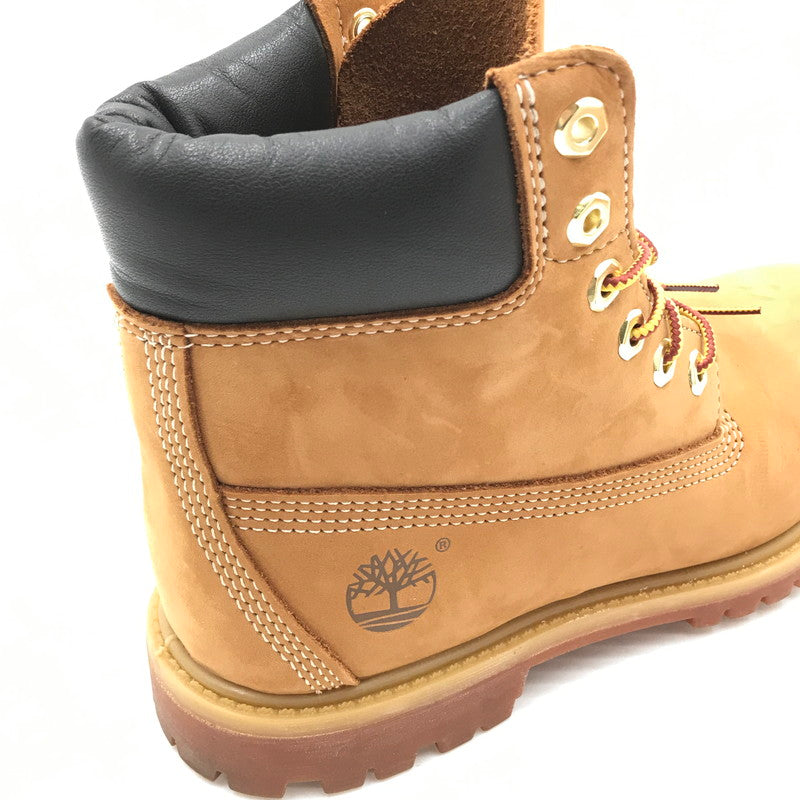 【中古品】【レディース】 TIMBERLAND ティンバーランド 6INCH PREMIUM BOOT 10361 6インチ プレミアム ブーツ 靴 167-261018-na-19-tagh サイズ：7 1/2 W カラー：CAMEL 万代Net店
