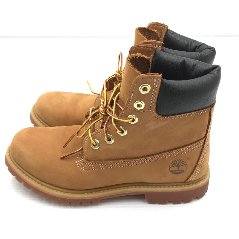 【中古品】【レディース】 TIMBERLAND ティンバーランド 6INCH PREMIUM BOOT 10361 6インチ プレミアム ブーツ 靴 167-261018-na-19-tagh サイズ：7 1/2 W カラー：CAMEL 万代Net店