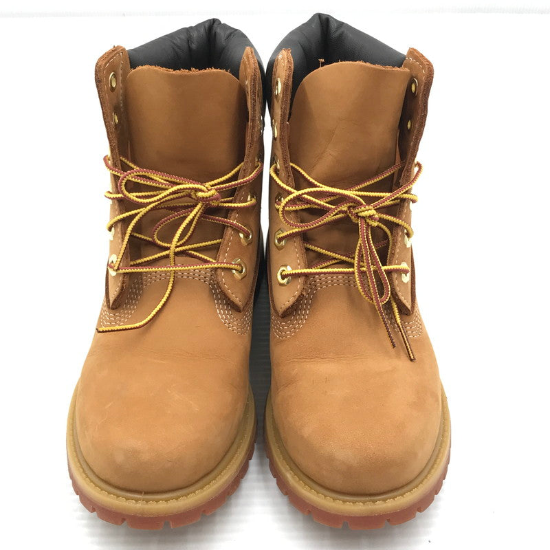 【中古品】【レディース】 TIMBERLAND ティンバーランド 6INCH PREMIUM BOOT 10361 6インチ プレミアム ブーツ 靴 167-261018-na-19-tagh サイズ：7 1/2 W カラー：CAMEL 万代Net店