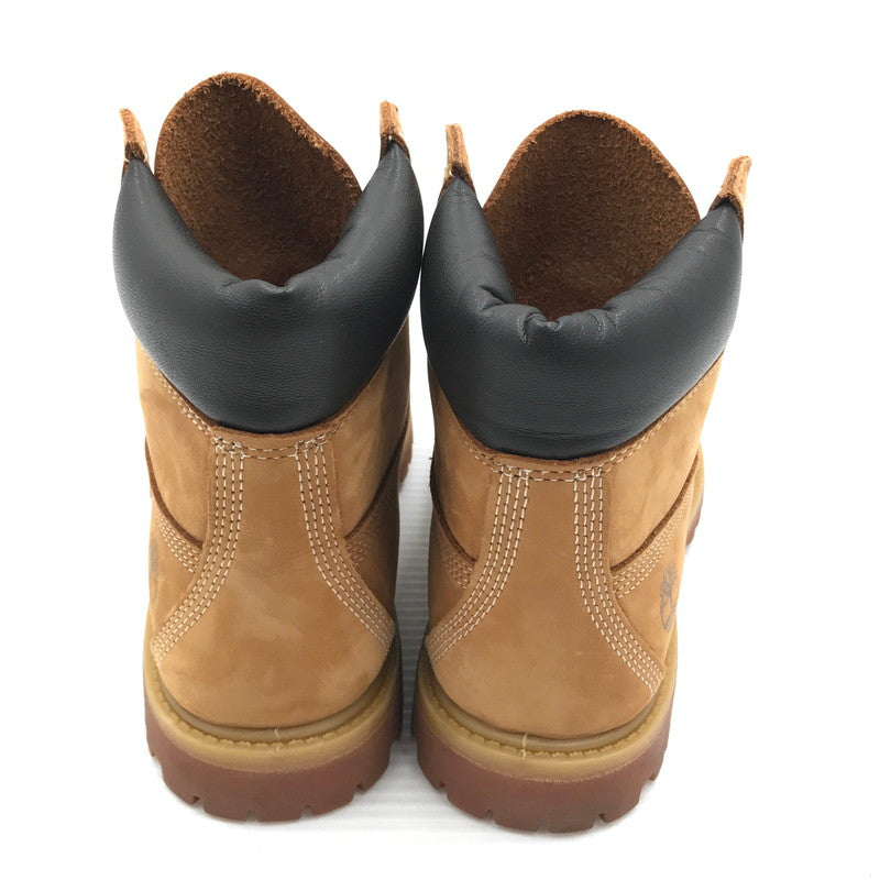 【中古品】【レディース】 TIMBERLAND ティンバーランド 6INCH PREMIUM BOOT 10361 6インチ プレミアム ブーツ 靴 167-261018-na-19-tagh サイズ：7 1/2 W カラー：CAMEL 万代Net店