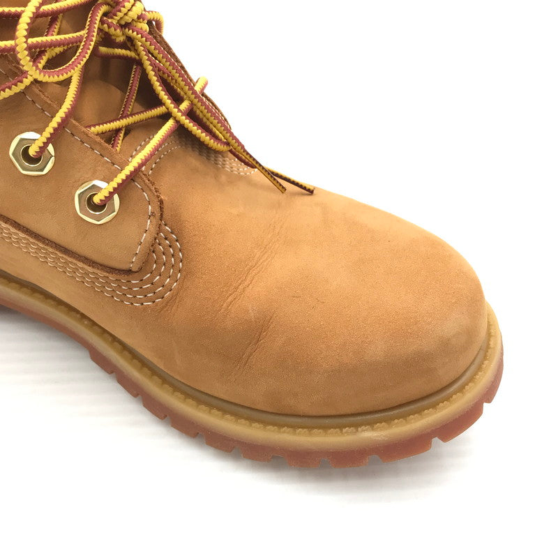 【中古品】【レディース】 TIMBERLAND ティンバーランド 6INCH PREMIUM BOOT 10361 6インチ プレミアム ブーツ 靴 167-261018-na-19-tagh サイズ：7 1/2 W カラー：CAMEL 万代Net店