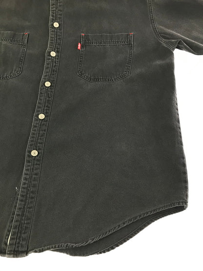 【中古品】【メンズ】 LEVI'S リーバイス 90'S L/S BLACK DENIM SHIRT 60560-1361 90年代 ブラック デニムシャツ 長袖シャツ 146-261020-na-18-tagh サイズ：XL カラー：ブラック 万代Net店