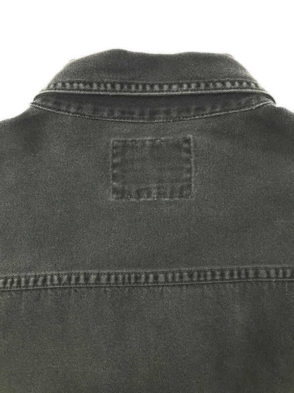 【中古品】【メンズ】 LEVI'S リーバイス 90'S L/S BLACK DENIM SHIRT 60560-1361 90年代 ブラック デニムシャツ 長袖シャツ 146-261020-na-18-tagh サイズ：XL カラー：ブラック 万代Net店