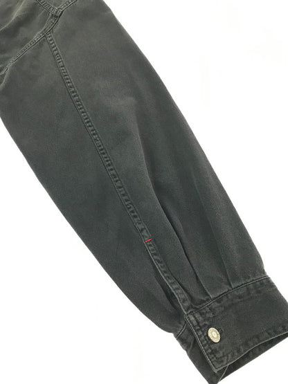 【中古品】【メンズ】 LEVI'S リーバイス 90'S L/S BLACK DENIM SHIRT 60560-1361 90年代 ブラック デニムシャツ 長袖シャツ 146-261020-na-18-tagh サイズ：XL カラー：ブラック 万代Net店