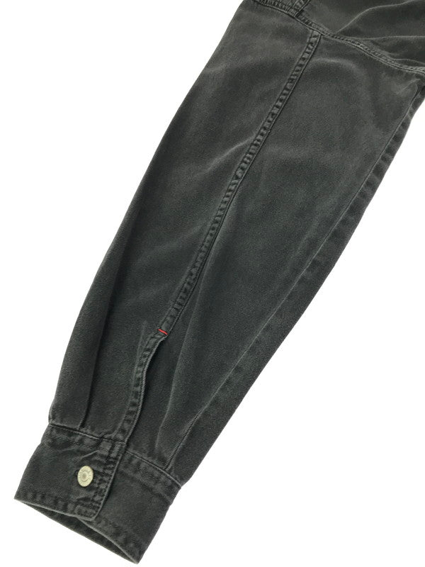 【中古品】【メンズ】 LEVI'S リーバイス 90'S L/S BLACK DENIM SHIRT 60560-1361 90年代 ブラック デニムシャツ 長袖シャツ 146-261020-na-18-tagh サイズ：XL カラー：ブラック 万代Net店