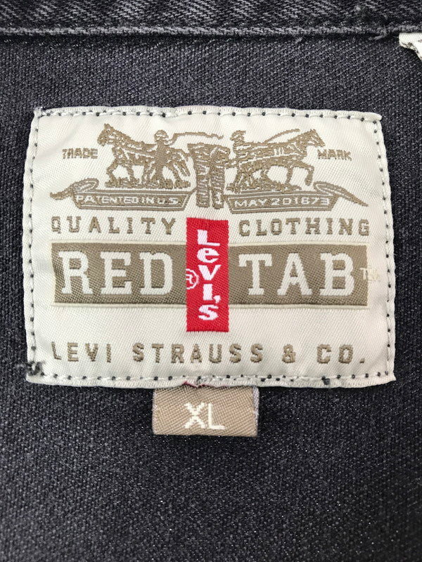 【中古品】【メンズ】 LEVI'S リーバイス 90'S L/S BLACK DENIM SHIRT 60560-1361 90年代 ブラック デニムシャツ 長袖シャツ 146-261020-na-18-tagh サイズ：XL カラー：ブラック 万代Net店