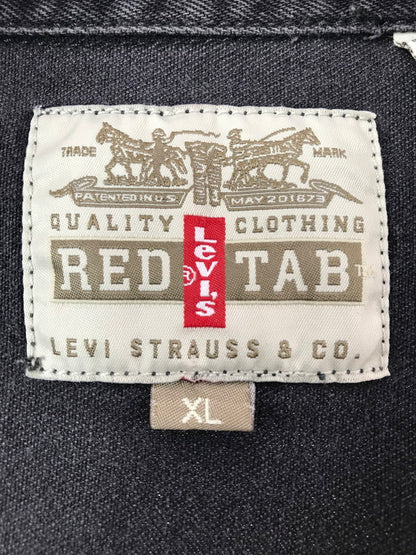 【中古品】【メンズ】 LEVI'S リーバイス 90'S L/S BLACK DENIM SHIRT 60560-1361 90年代 ブラック デニムシャツ 長袖シャツ 146-261020-na-18-tagh サイズ：XL カラー：ブラック 万代Net店