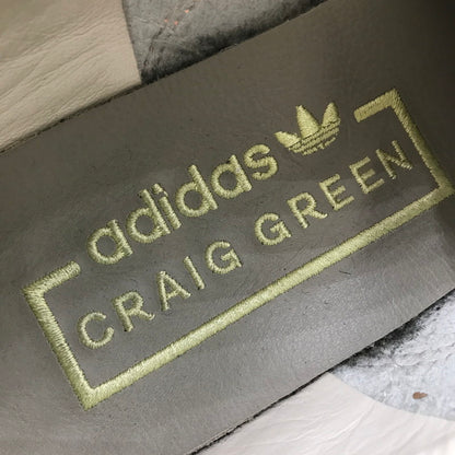 【現状渡し品】【メンズ】 ADIDAS アディダス×CRAIG GREEN クレイグ グリーン SQUASH POLTA AKH GX7033 スカッシュ ポルタスニーカー 靴 161-261018-na-11-tagh サイズ：27cm US 9 カラー：CREAM WHITE / SESAME / Bold Green 万代Net店