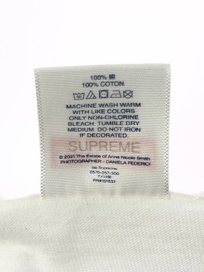 【中古品】【メンズ】 SUPREME シュプリーム 21SS ANNA NICOLE SMITH S/S TEE 21年春夏 アンナ ニコル スミス 半袖 Tシャツ トップス 149-201023-ty-20-tagh サイズ：L カラー：ホワイト 万代Net店