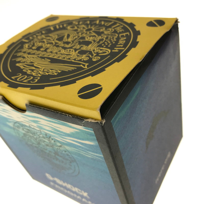 【中古美品】【メンズ】 G-SHOCK ジーショック × ICERC JAPAN アイサーチ ジャパン FROGMAN GW-8200K-9JR フロッグマン タフソーラー 腕時計 196-261017-na-16-tagh カラー：ブラック/イエロー 万代Net店