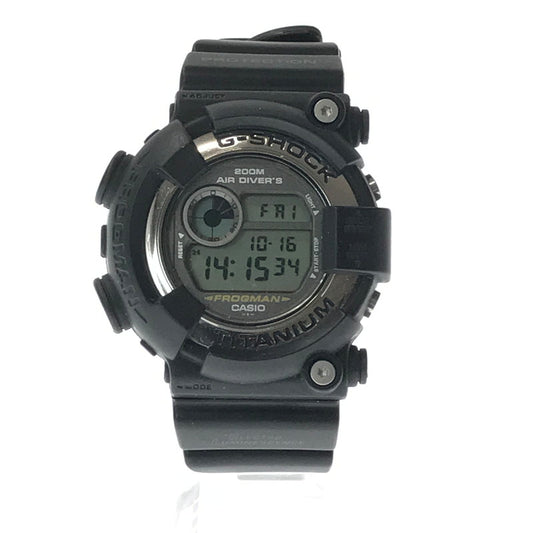 【中古品】【メンズ】 G-SHOCK ジーショック FROGMAN AIR DIVER'S WATCH DW-8200 フロッグマン 腕時計 196-261017-na-19-tagh カラー：ブラック 万代Net店