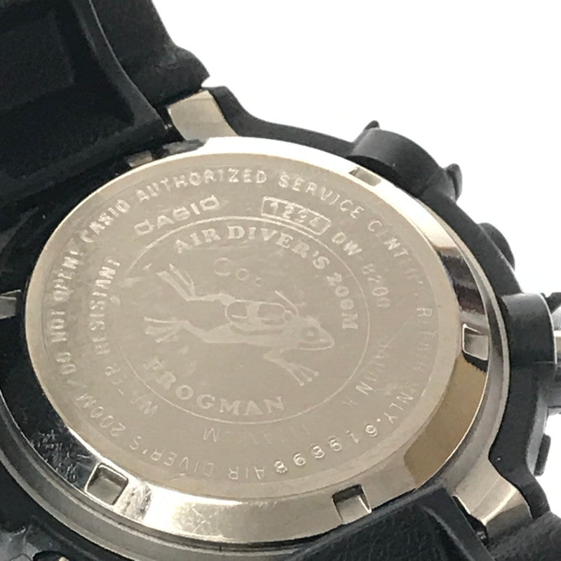 【中古品】【メンズ】 G-SHOCK ジーショック FROGMAN AIR DIVER'S WATCH DW-8200 フロッグマン 腕時計 196-261017-na-19-tagh カラー：ブラック 万代Net店