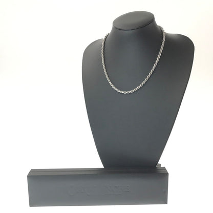 【中古品】【メンズ】 AVALANCHE アヴァランチ SV925 ROPE NECKLACE ロープ ネックレス アクセサリー 192-261017-na-13-tagh カラー：シルバー 万代Net店