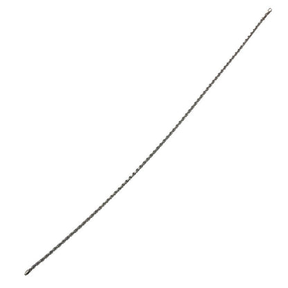 【中古品】【メンズ】 AVALANCHE アヴァランチ SV925 ROPE NECKLACE ロープ ネックレス アクセサリー 192-261017-na-13-tagh カラー：シルバー 万代Net店