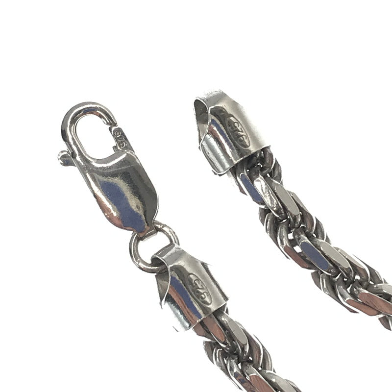 【中古品】【メンズ】 AVALANCHE アヴァランチ SV925 ROPE NECKLACE ロープ ネックレス アクセサリー 192-261017-na-13-tagh カラー：シルバー 万代Net店