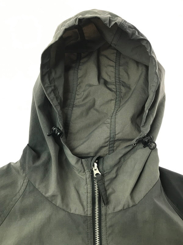 【中古品】【メンズ】 STUSSY ステューシー BEACH SHELL WAVE DYE JACKET 115728 ブリーチ シェルジャケット ナイロンジャケット ライトアウター 142-261019-na-16-tagh サイズ：M カラー：ブラック/グレー 万代Net店