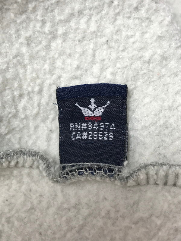 【中古品】【メンズ】 OLD STUSSY オールド ステューシー 90'S CREWNECK SWEATSHIRT USA製 紺タグ 90年代 クルーネック スウェットシャツ トレーナー 142-261019-na-11-tagh サイズ：L カラー：グレー 万代Net店