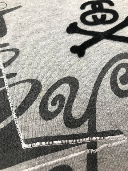 【中古品】【メンズ】 OLD STUSSY オールド ステューシー 90'S CREWNECK SWEATSHIRT USA製 紺タグ 90年代 クルーネック スウェットシャツ トレーナー 142-261019-na-11-tagh サイズ：L カラー：グレー 万代Net店