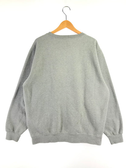 【中古品】【メンズ】 OLD STUSSY オールド ステューシー 90'S CREWNECK SWEATSHIRT USA製 紺タグ 90年代 クルーネック スウェットシャツ トレーナー 142-261019-na-11-tagh サイズ：L カラー：グレー 万代Net店