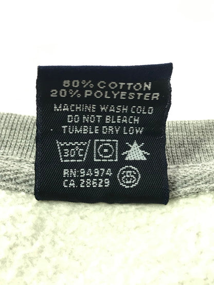 【中古品】【メンズ】 OLD STUSSY オールド ステューシー 90'S CREWNECK SWEATSHIRT USA製 紺タグ 90年代 クルーネック スウェットシャツ トレーナー 142-261019-na-11-tagh サイズ：L カラー：グレー 万代Net店