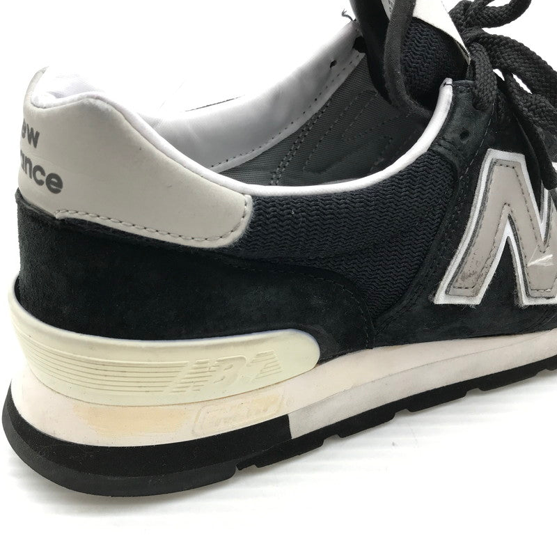 【現状渡し品】【メンズ】 NEW BALANCE ニューバランス M995CHB USA製 スニーカー 靴 162-261018-na-07-tagh サイズ：28cm US 10 カラー：BLACK 万代Net店