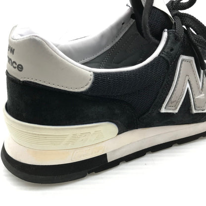【現状渡し品】【メンズ】 NEW BALANCE ニューバランス M995CHB USA製 スニーカー 靴 162-261018-na-07-tagh サイズ：28cm US 10 カラー：BLACK 万代Net店