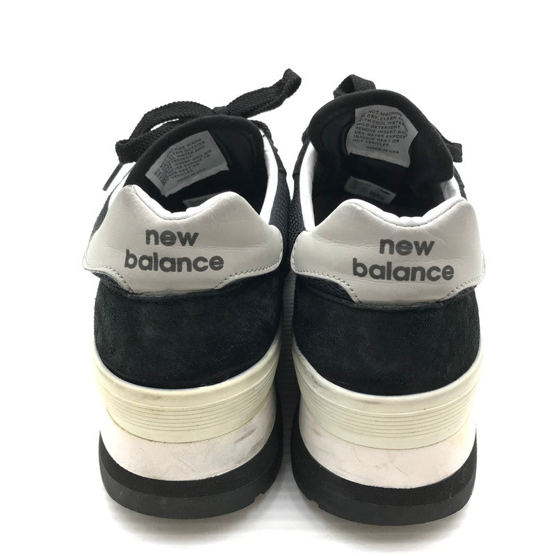 【現状渡し品】【メンズ】 NEW BALANCE ニューバランス M995CHB USA製 スニーカー 靴 162-261018-na-07-tagh サイズ：28cm US 10 カラー：BLACK 万代Net店