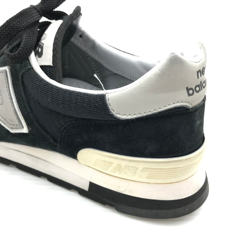 【現状渡し品】【メンズ】 NEW BALANCE ニューバランス M995CHB USA製 スニーカー 靴 162-261018-na-07-tagh サイズ：28cm US 10 カラー：BLACK 万代Net店