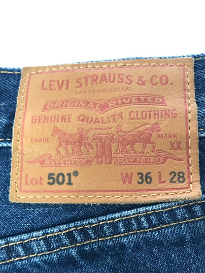 【中古品】【メンズ】 LEVI'S リーバイス DENIM PANTS 00501-3272 BEAMS別注 デニムパンツ ボトムス 158-261020-na-29-tagh サイズ：W36 L28 カラー：インディゴ 万代Net店