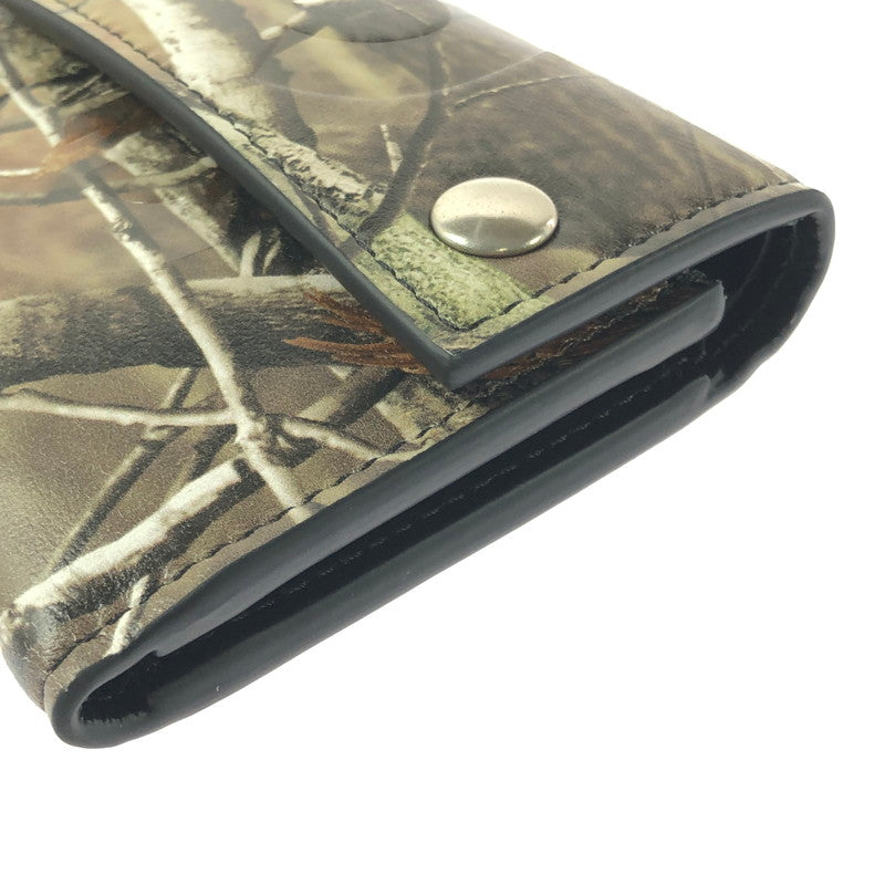 【中古品】【メンズ】 SUPREME シュプリーム 25FW LEATHER CHAIN WALLET REALTREER HARDWOODS CAMO 25年秋冬 レザー チェーン ウォレット リアルツリー ハードウッズ 149-201023-ty-34-tagh カラー：カモ 万代Net店
