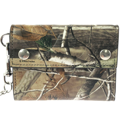 【中古品】【メンズ】 SUPREME シュプリーム 25FW LEATHER CHAIN WALLET REALTREER HARDWOODS CAMO 25年秋冬 レザー チェーン ウォレット リアルツリー ハードウッズ 149-201023-ty-34-tagh カラー：カモ 万代Net店