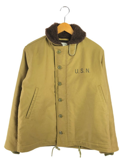 【中古品】【メンズ】 WAIPER ワイパー U.S.NAVY N-1 DECK JACKET ALPACA LINING 25WP43 米軍 N-1 デッキジャケット アルパカ ライニング アウター 145-261020-ty-02-tagh サイズ：36 カラー：カーキ 万代Net店