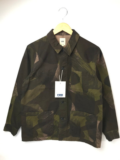 【中古美品】【メンズ】 FOB FACTORY エフオービーファクトリー FRENCH SHIRT JACKET FRC003 フレンチ シャツ ジャケット アウター 145-261026-ty-15-tagh サイズ：1 カラー：モカ 万代Net店