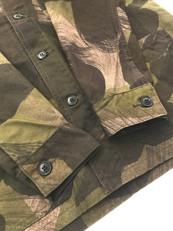 【中古美品】【メンズ】 FOB FACTORY エフオービーファクトリー FRENCH SHIRT JACKET FRC003 フレンチ シャツ ジャケット アウター 145-261026-ty-15-tagh サイズ：1 カラー：モカ 万代Net店