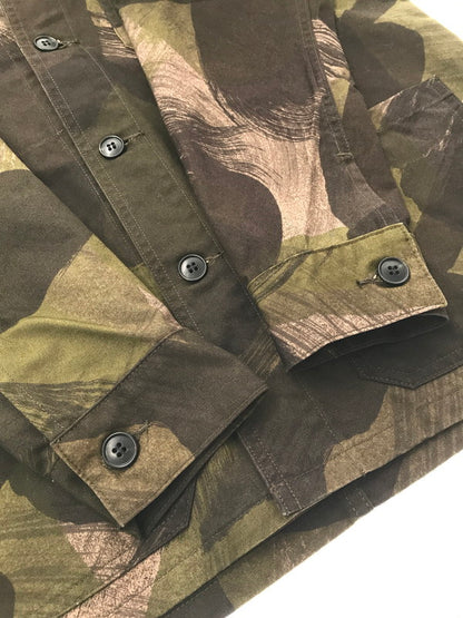 【中古美品】【メンズ】 FOB FACTORY エフオービーファクトリー FRENCH SHIRT JACKET FRC003 フレンチ シャツ ジャケット アウター 145-261026-ty-15-tagh サイズ：1 カラー：モカ 万代Net店