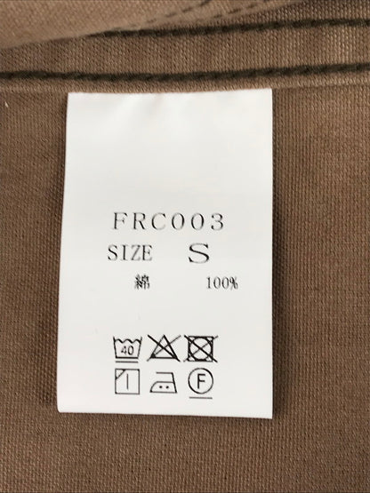 【中古美品】【メンズ】 FOB FACTORY エフオービーファクトリー FRENCH SHIRT JACKET FRC003 フレンチ シャツ ジャケット アウター 145-261026-ty-15-tagh サイズ：1 カラー：モカ 万代Net店