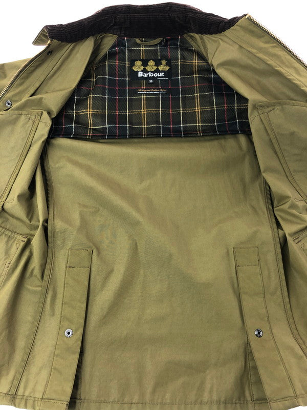 【中古品】【メンズ】 BARBOUR バーブァー BEDALE SL PEACHED JACKET 1801253 ビデイル SL ピーチド ジャケット ライトアウター 144-261024-na-03-tagh サイズ：36 カラー：カーキ 万代Net店