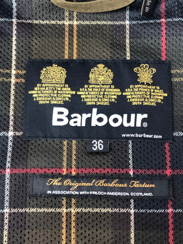 【中古品】【メンズ】 BARBOUR バーブァー BEDALE SL PEACHED JACKET 1801253 ビデイル SL ピーチド ジャケット ライトアウター 144-261024-na-03-tagh サイズ：36 カラー：カーキ 万代Net店