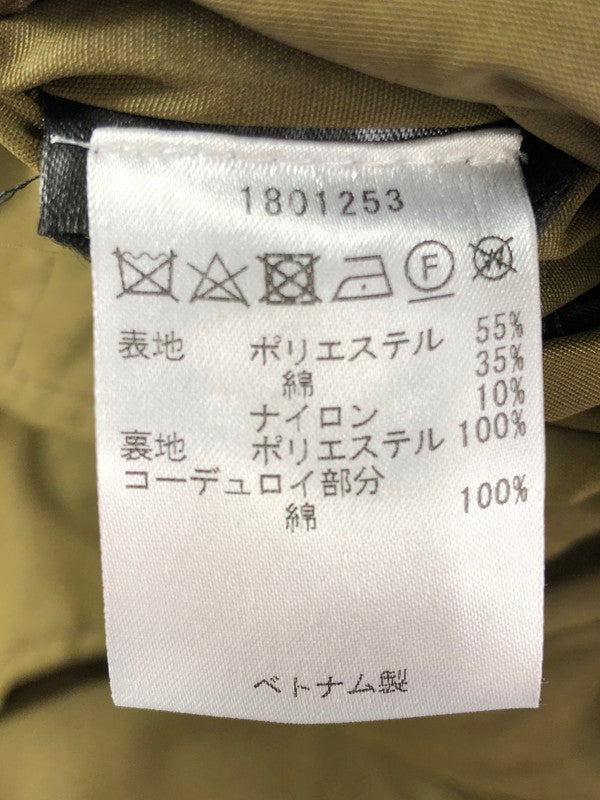 【中古品】【メンズ】 BARBOUR バーブァー BEDALE SL PEACHED JACKET 1801253 ビデイル SL ピーチド ジャケット ライトアウター 144-261024-na-03-tagh サイズ：36 カラー：カーキ 万代Net店