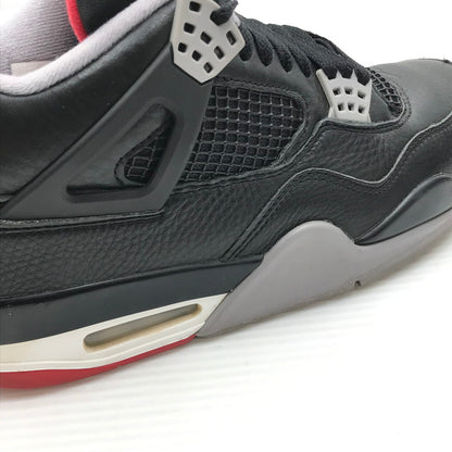 【中古品】【メンズ】 NIKE ナイキ AIR JORDAN 4 RETRO FV5029-006 エアジョーダン 4 レトロ スニーカー 靴 160-261018-na-02-tagh サイズ：27cm US 9 カラー：BLACK/FIRE RED-CEMENT GREY 万代Net店