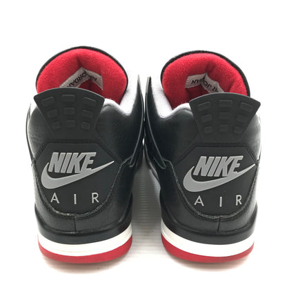 【中古品】【メンズ】 NIKE ナイキ AIR JORDAN 4 RETRO FV5029-006 エアジョーダン 4 レトロ スニーカー 靴 160-261018-na-02-tagh サイズ：27cm US 9 カラー：BLACK/FIRE RED-CEMENT GREY 万代Net店