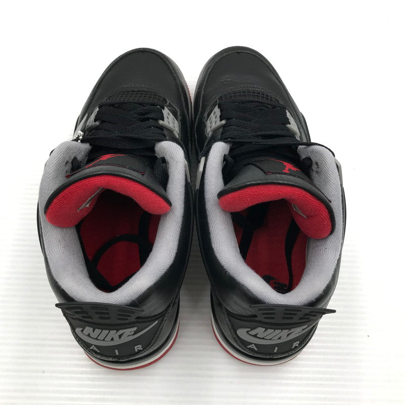 【中古品】【メンズ】 NIKE ナイキ AIR JORDAN 4 RETRO FV5029-006 エアジョーダン 4 レトロ スニーカー 靴 160-261018-na-02-tagh サイズ：27cm US 9 カラー：BLACK/FIRE RED-CEMENT GREY 万代Net店