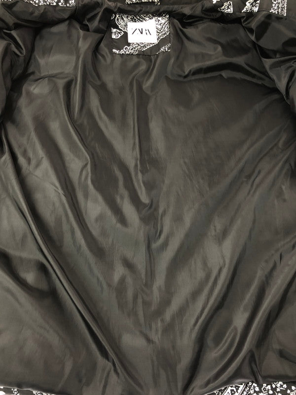【中古品】【メンズ】 ZARA ザラ PUFFER JACKET パファージャケット アウター 147-261024-na-16-tagh サイズ：M カラー：ブラック 万代Net店