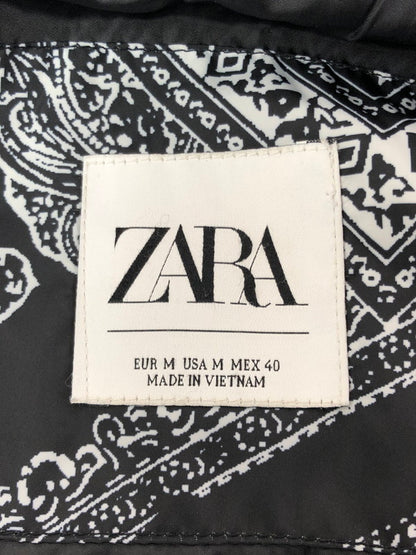 【中古品】【メンズ】 ZARA ザラ PUFFER JACKET パファージャケット アウター 147-261024-na-16-tagh サイズ：M カラー：ブラック 万代Net店