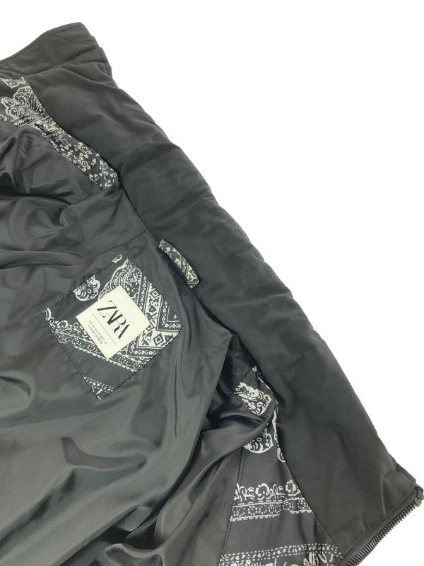 【中古品】【メンズ】 ZARA ザラ PUFFER JACKET パファージャケット アウター 147-261024-na-16-tagh サイズ：M カラー：ブラック 万代Net店